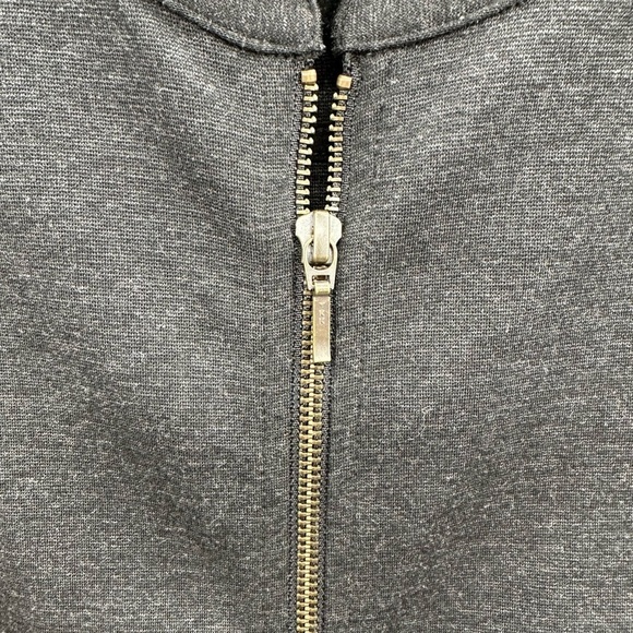GARNETT HILL wool blend grey woman’s stretch classic quiet luxury jacket.  SMALL - Picture 7 of 12